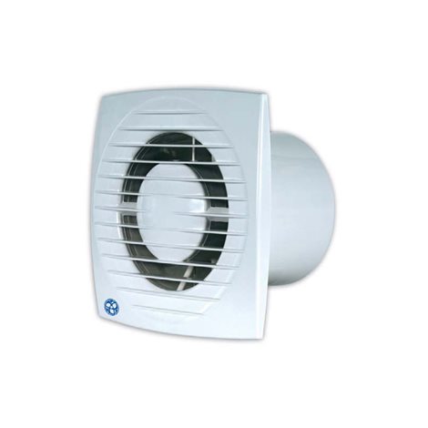 BRAVO 100T axiální ventilátor, kul. ložiska, zpětná klapka, průměr 100 s časovačem