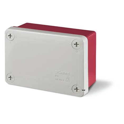 688.205.R Rozbočovací krabice CUBIK IP55 - 120x80x50mm bez vývodek 960°C