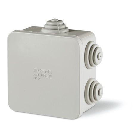 680.003 Rozbočovací krabice SCABOX IP44 - vnitřní rozměr 80x80x40mm
