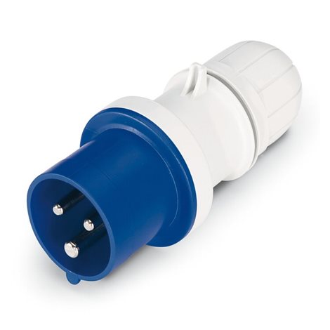 213.1633 Vidlice OPTIMA - 2P+E, 16A, 6h/200-250 V, 50/60 Hz, IP44/IP54