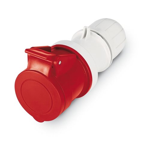 313.3247F Zásuvka (spojka) kabelová OPTIMA bezšroubová - 3P+N+E, 32A, 6h/380-415 V, 50/60  2