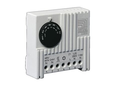 3110000 Termostat topení + chlazení +5 až +60°C 230-24VAC 60-24VDC