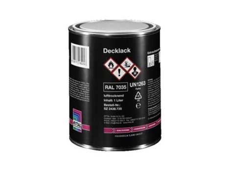 2438735 Lak v plechovce,1000 ml,vrchní,RAL7035