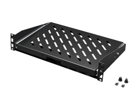 5501635 Component shelf, pull-out, 2 U for one 482.6 mm (19