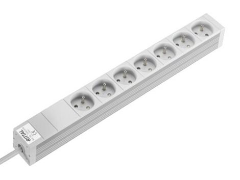 7240510 Lišta 7 zásuvek F/B standard s kolíkem
