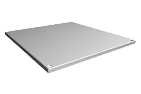 9681666 VX stř.plech uzavřený, 600x600mm