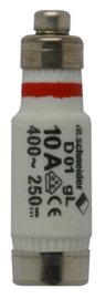 pojistka D01 10A gG 400V AC E14