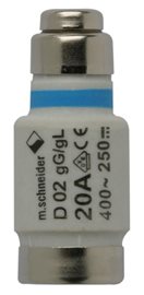 pojistka D02 20A gG 400V AC E18