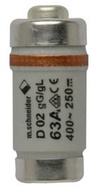 pojistka D02 63A gG 400V AC E18