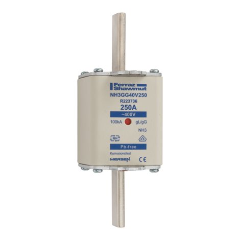 NH3GG40V400 pojistka nož. 400A 400V 