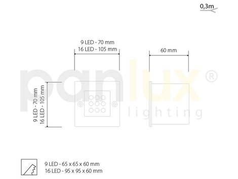 ID-B04/S INDEX 9 LED studeně bílá 4