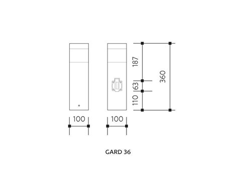 NOS-E14 GARD E14 senzor 36cm 3