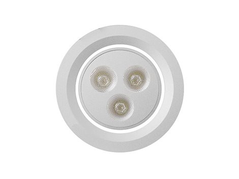 KVL-3S/AL VP LED 3*1W 350mA studená 3