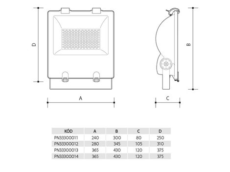 PN33300011 MODENA 70W 4000K 3