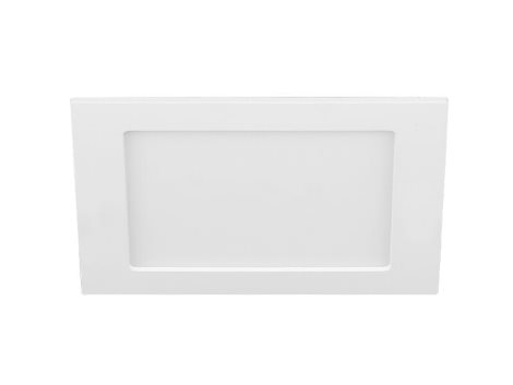 PN22400005 LED DOWNLIGHT vestavné svít.hranaté 6W,540lm,3000-6000K,IP44,bílá,11,5x 11,5cm 1
