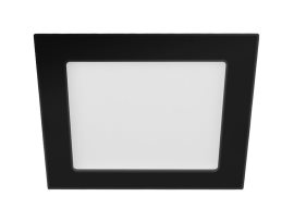 PN22400016 LED DOWNLIGHT vestavné svít.hranaté 24W,2160lm,3000-6000K,IP44,černá,22x 22cm