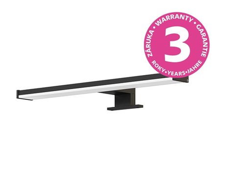 PN12300007 ARVEN koupelnové svít. LED 12W, 1080lm, 4000K, IP44, 60cm, černá 2