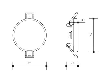 PN14100006 LED DOWNLIGHT ROUND IP66 6W 3000K 4