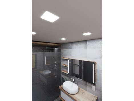 PN14100011 LED DOWNLIGHT SQUARE IP66 12W 3000K 3
