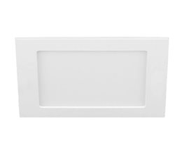 PN22400006 LED DOWNLIGHTvestavné svít.hranaté 12W,1080lm,3000-6000K,IP44,bílá,16,5x 16,5cm