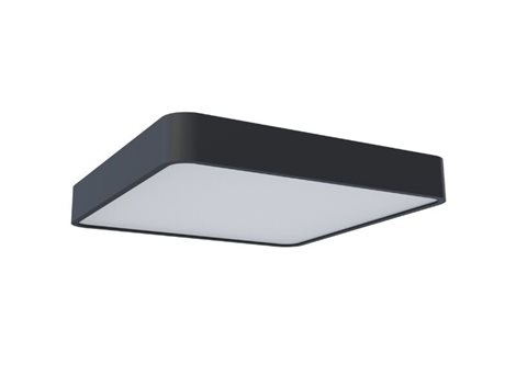 PN31400007 VERONA SQUARE černá stropní svít. LED max.23,5W, max.2350lm, 3000-6000K, IP54, hranaté 1
