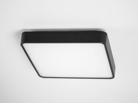 PN31400007 VERONA SQUARE černá stropní svít. LED max.23,5W, max.2350lm, 3000-6000K, IP54, hranaté 4