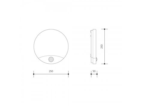 PN32300003 OLGA S LED 10W 8