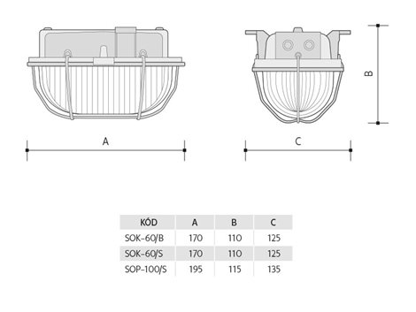 SOK-60/B OVAL 60 KOV bílý 5