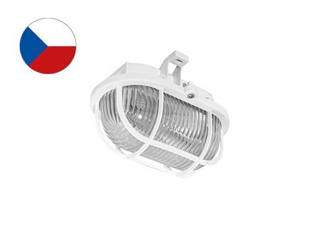 SOP-60/B OVAL 60 PLAST bílý 2
