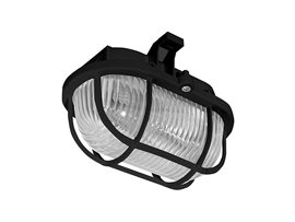SOP-60/C OVAL 60 PLAST černý