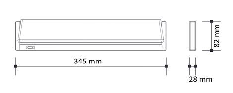 PN11200006 podlinkové svít. VERSA LED 5W, 425lm, 5000K, s vypínačem, bílá, 34,5cm 6