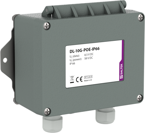 A07098 DL-10G-PoE-IP66 dvoustupňova přepěťova ochrana pro venkovní zařízení