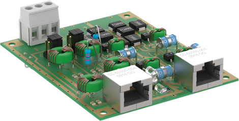 DL-1G-POE-PCB-INJECTOR přepěťová ochrana pro Ethernet 1 Gbit/s (Cat.6) s PoE režimu A, B 2