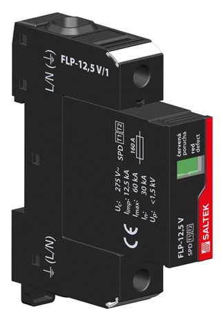 FLP-12,5 V/1 svodič bleskových proudů a přepětí