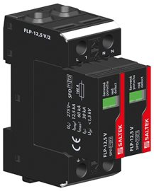 FLP-12,5 V/2 svodič bleskových proudů a přepětí TN-S