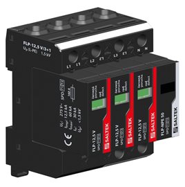 FLP-12,5 V/3+1 svodič bleskových proudů a přepětí TT