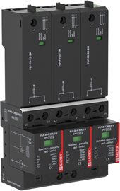 FLP-B+C-MAXI-VSF/3 kombinovaný svodič bleskových proudů a přepětí bez nutnosti předjištění