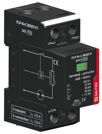 FLP-B+C MAXI V/1 svodič bleskových proudů a přepětí