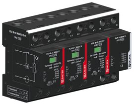 FLP-B+C MAXI V/3+1 kombinovaný svodič bleskových proudů a přepětí TT