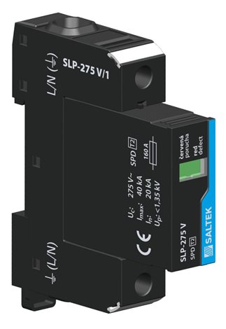 SLP-275 V/1 svodič přepětí SPD typu 2 TN a TT