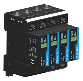 SLP-275 V/4 S svodič přepětí SPD typu 2 s dálkovou signalizací TN-S