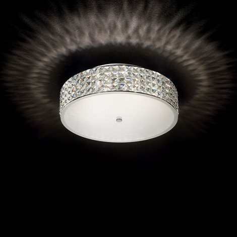 ROMA PL6 stropní přisazené svítidlo 6x G9 LED 3W 370lm 3000K 40cm IP20, chromové 2