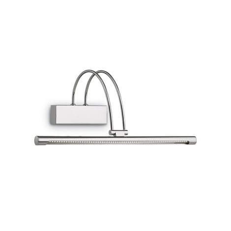 BOW AP66 nástěnné LED svítidlo 1x4,5W 390lm 3000K 46cm IP20, chromové 1