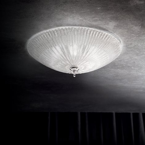 SHELL PL4 přisazené svítidlo 4xE27 60W bez zdroje 50cm IP20, transparentní 2