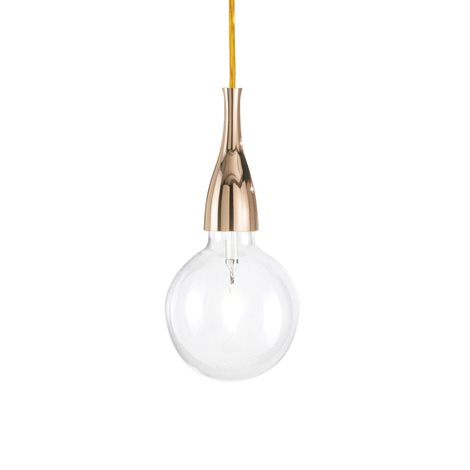 MINIMAL SP1 závěsné svítidlo 1x E27 LED 8W 1020lm 3000K 12,5cm IP20, zlaté 1