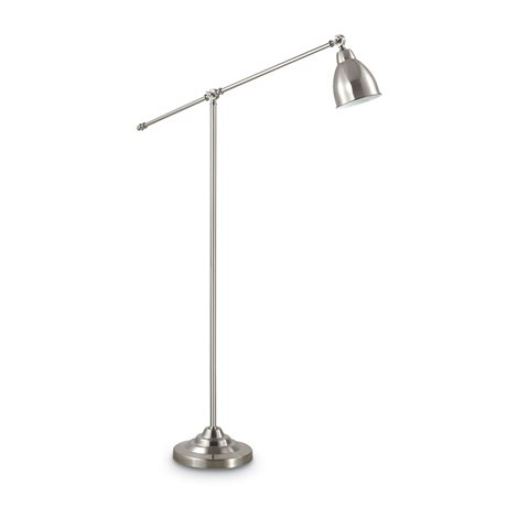 NEWTON PT1 stojací lampa 1x E27 42W bez zdroje 150cm, niklová 1