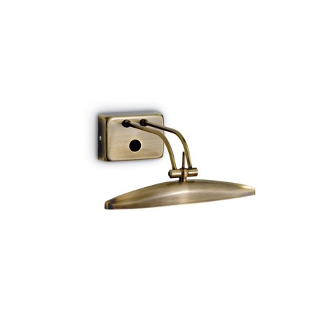 MIRROR-20 AP2 nástěnné svítidlo 2x G9 LED 3W 370lm 3000K 25cm IP20, starožitná mosaz 1