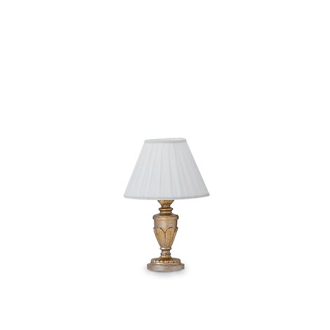 FIRENZE TL1 stolní lampa 1x E14 40W bez zdroje 24cm IP20, zlatá