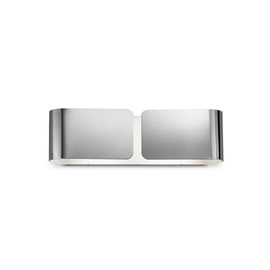 CLIP AP2 small nástěnné svítidlo 2x E27 60W bez zdroje 44cm IP20, chromové