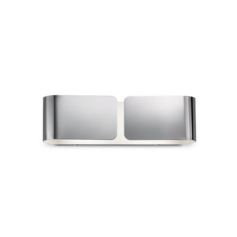 CLIP AP2 small nástěnné svítidlo 2x E27 60W bez zdroje 44cm IP20, chromové 1